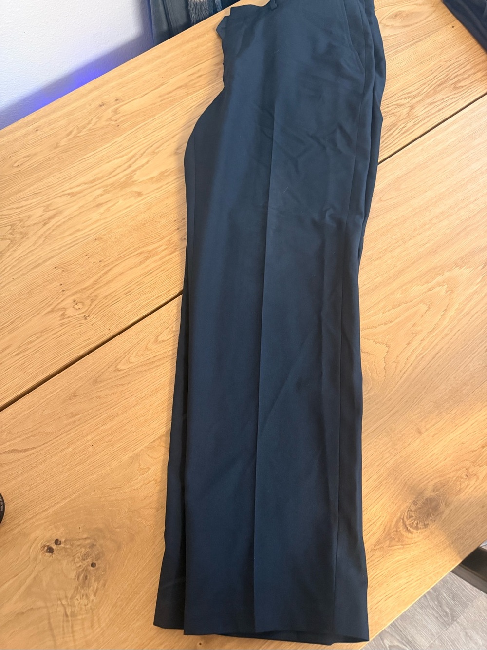 Haggar Men's Black Dress Pants - Slim Classic